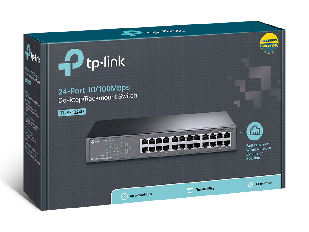 Bộ chia mạng TP link SF1024D 24-ports 10/100Mbps 1