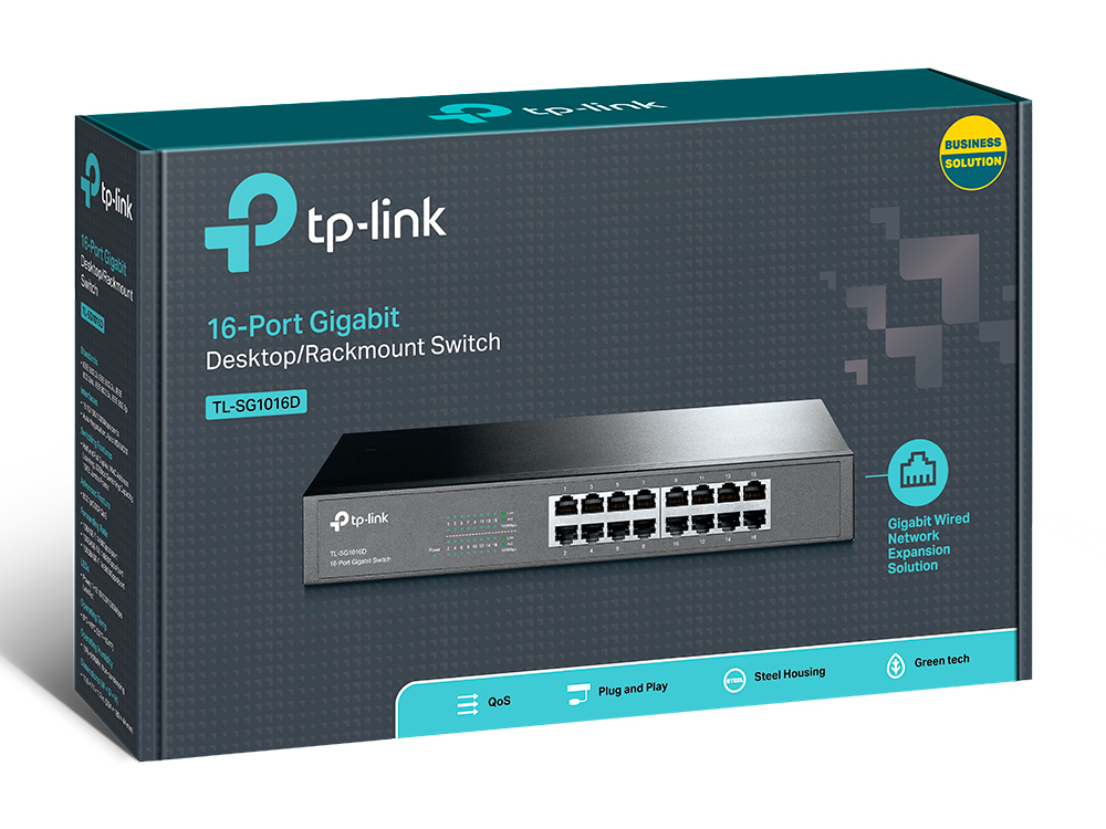 Bộ Chia mạng TPlink 16P SG1016D Gigabit 10/100/1000Mbps 1