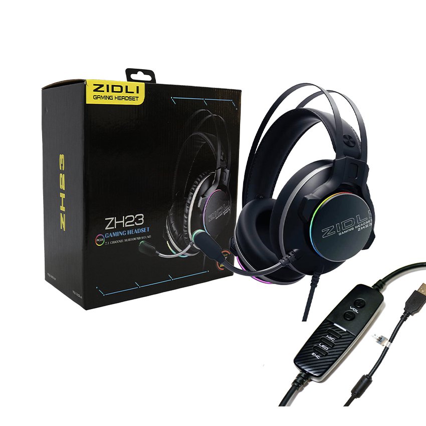 Tai nghe Gaming ZIDLI ZH23 7.1 LED RGB USB 3