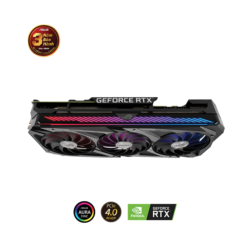 VGA Asus ROG STRIX RTX3070-O8G-GAMING (8GB GDD6, 256-bit, HDMI +DP, 2x8-pin) 3