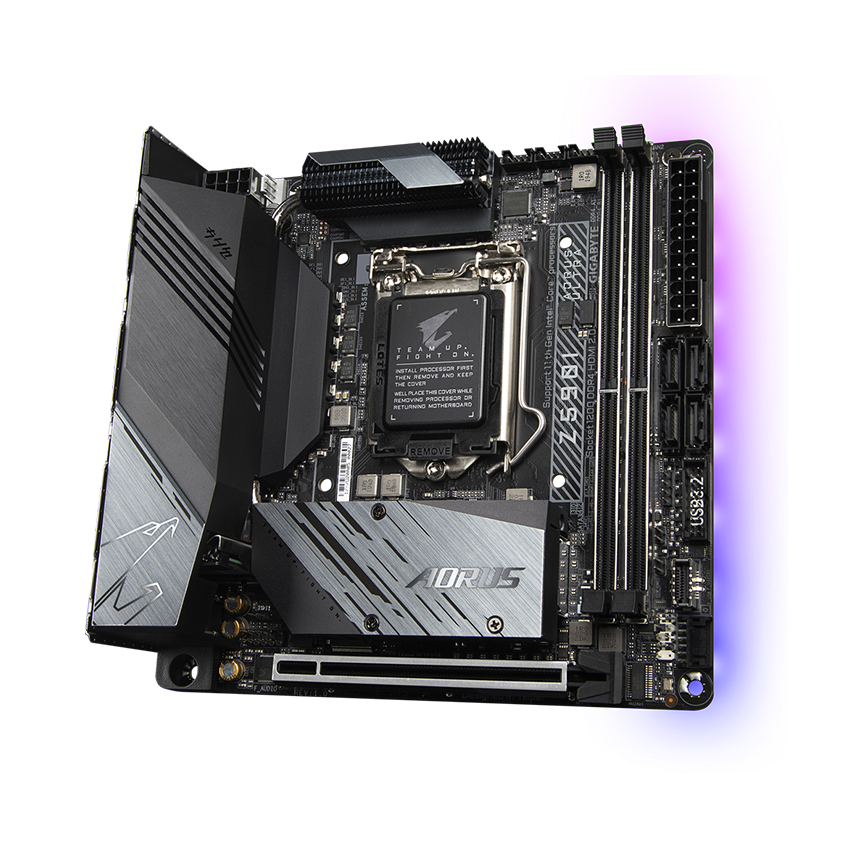 Mainboard Gigabyte Z590I AORUS ULTRA (Intel Z590, Socket 1200, Mini-ITX, 2 khe Ram DDR4) 2