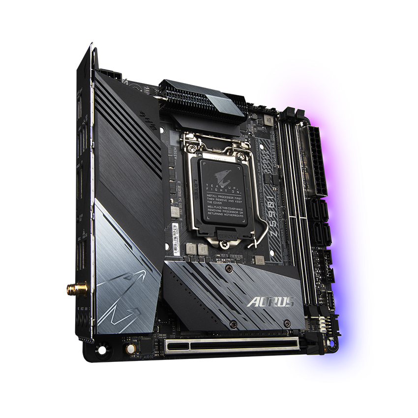Mainboard Gigabyte Z590I AORUS ULTRA (Intel Z590, Socket 1200, Mini-ITX, 2 khe Ram DDR4) 3