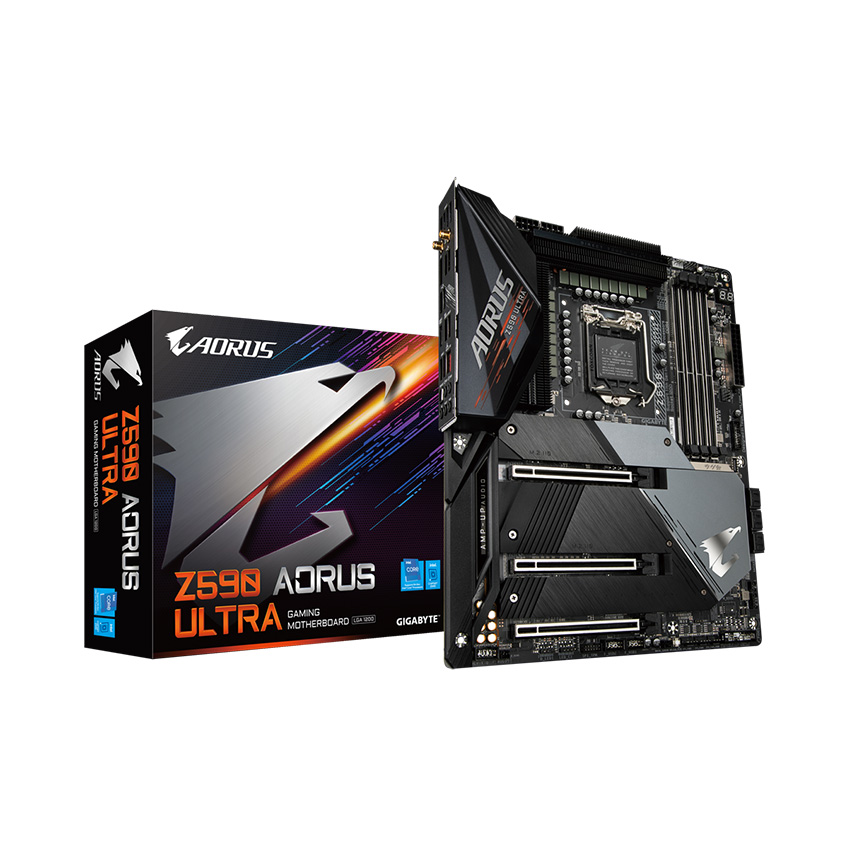 Mainboard Gigabyte Z590 AORUS ULTRA (Intel Z590, Socket 1200, ATX, 4 khe Ram DDR4) 1
