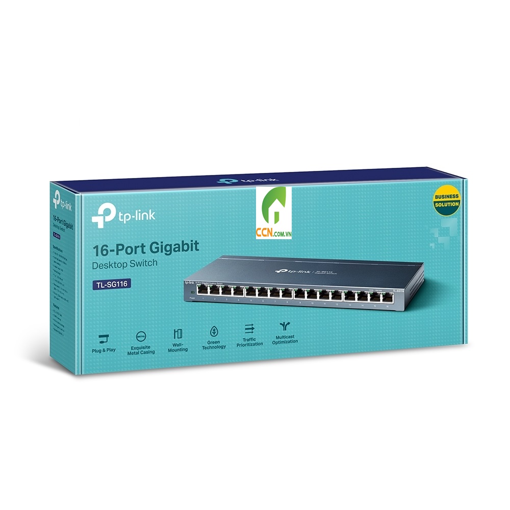 Bộ chia mạng TPLink  16 Port  - TL-SG116 (gigabit) 1