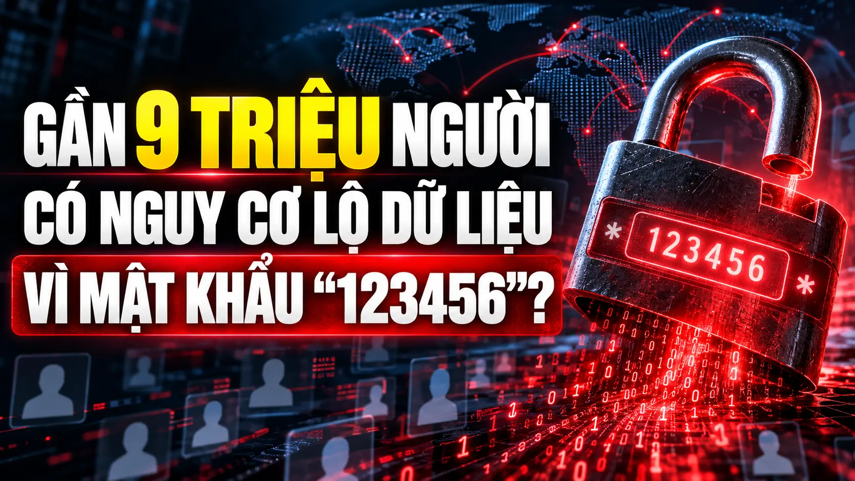 Gần 9 triệu người có nguy cơ lộ dữ liệu vì mật khẩu “123456”?