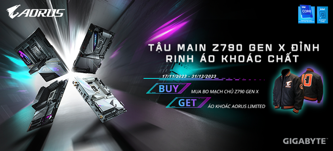 SẮM MAIN Z790 GEN X ĐỈNH - RINH ÁO KHOÁC CHẤT