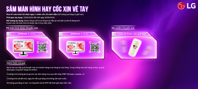 Sắm màn hình hay, cốc xịn về tay