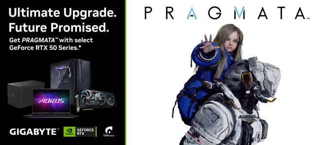 [CTKM GIGABYTE] TẶNG Code Game PRAGMATA Khi Mua Laptop, Card đồ họa GIGABYTE GeForce RTX 5070 trở lên
