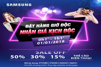 ĐẶT HÀNG GIỜ ĐỘC – NHẬN GIÁ KỊCH ĐỘC 01/01/2019