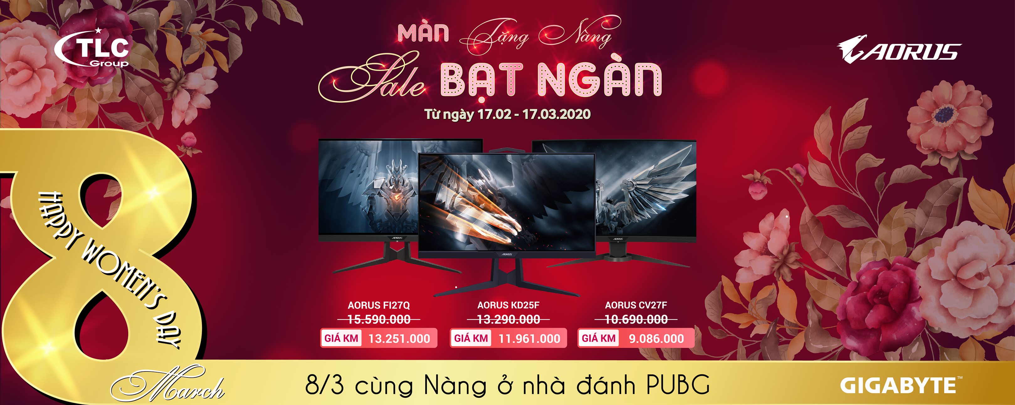 Màn hình tặng nàng, Sale bạt ngàn