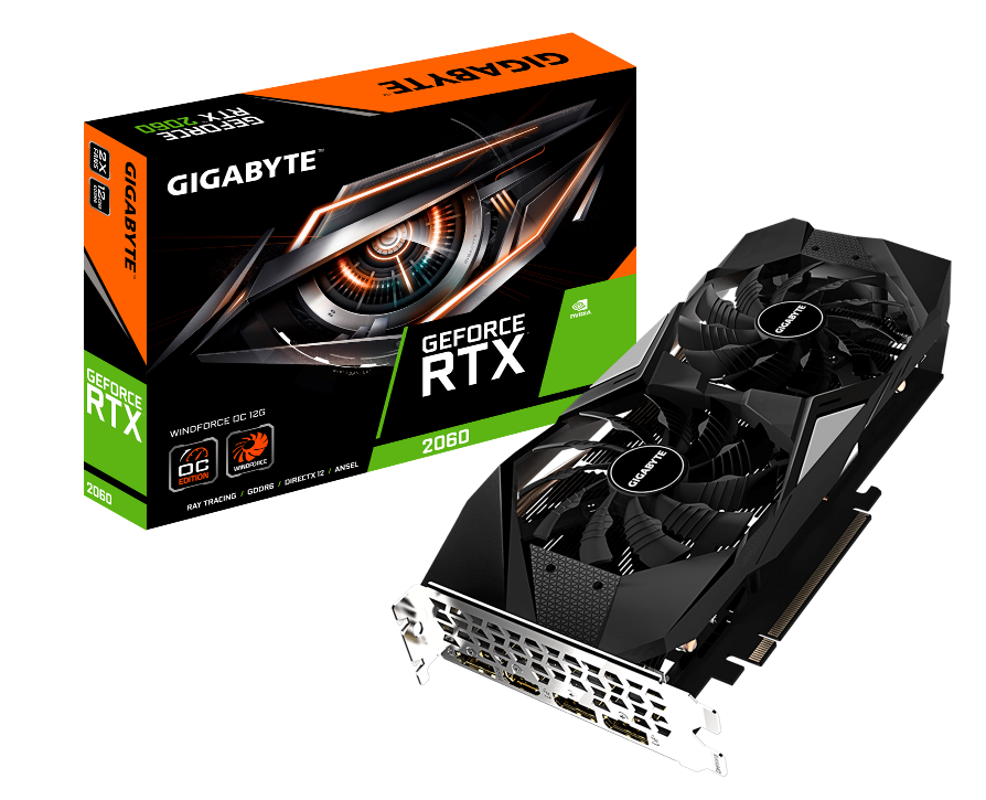 GIGABYTE trình làng card đồ họa GeForce RTX™ 2060 với bộ nhớ 12GB