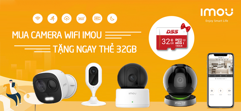 Khuyến mại Camera Wifi trong hè này !!!