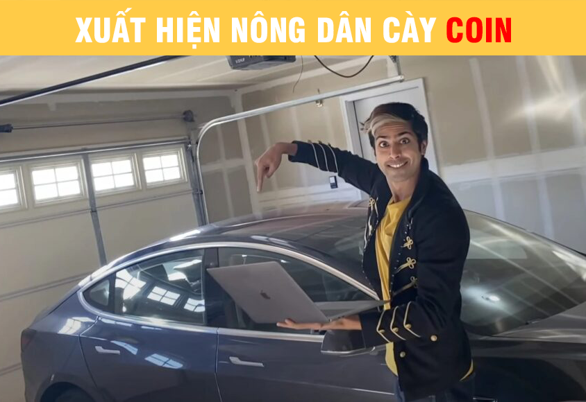 Xuất hiện nông dân biến xe điện Tesla thành máy cày coin, kiếm về 800 đô/tháng