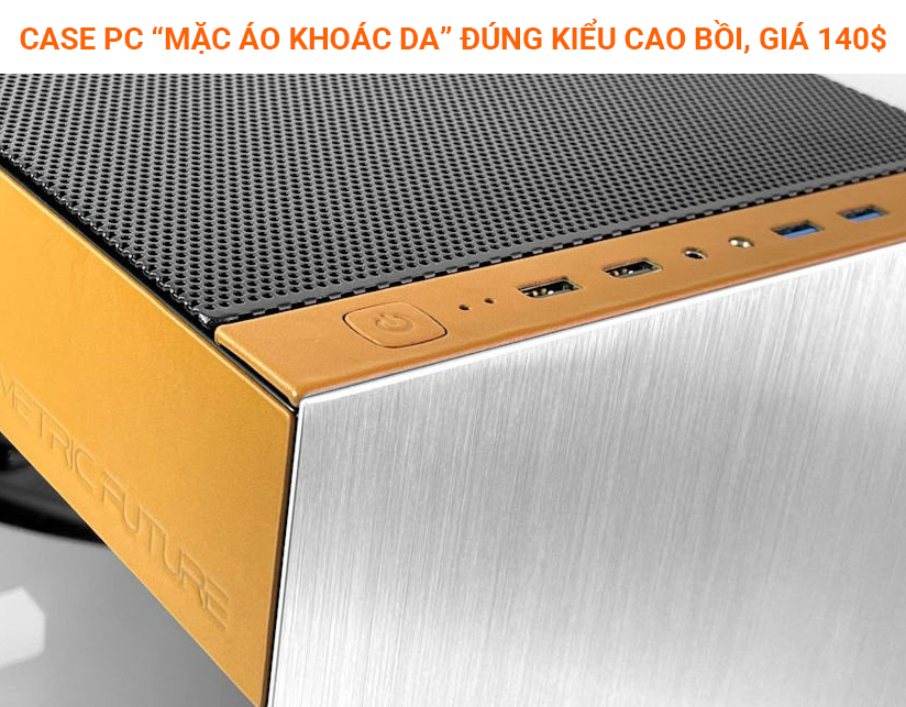 Xuất hiện case PC “mặc áo khoác da” đúng kiểu cao bồi, giá 140 đô