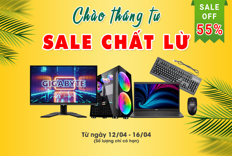 CHÀO THÁNG TƯ - SALE CHẤT LỪ