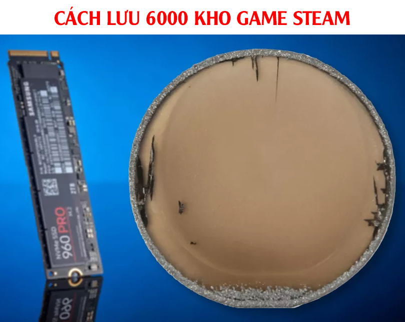 Nhật Bản tìm ra cách lưu 6000 kho game Steam trên tấm wafer kim cương 5cm