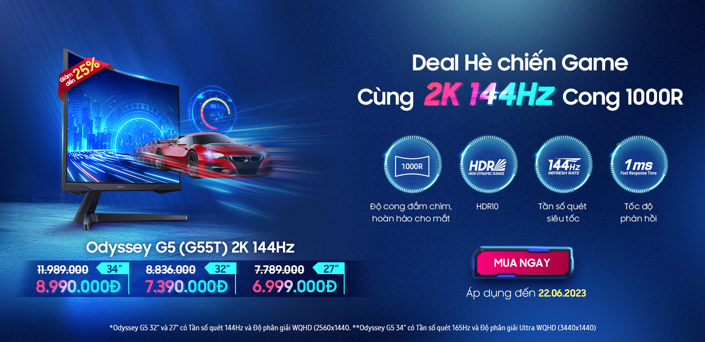 [𝐒𝐀𝐌𝐒𝐔𝐍𝐆 𝐎𝐃𝐘𝐒𝐒𝐄𝐘 𝐆𝟓] HÈ NÓNG BỎNG - HÓNG DEAL HỜI