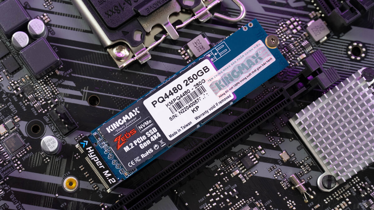 [Review] Ổ cứng SSD Kingmax PQ4480 - Giá thành hấp dẫn cùng tốc độ PCIe Gen 4 nổi bật