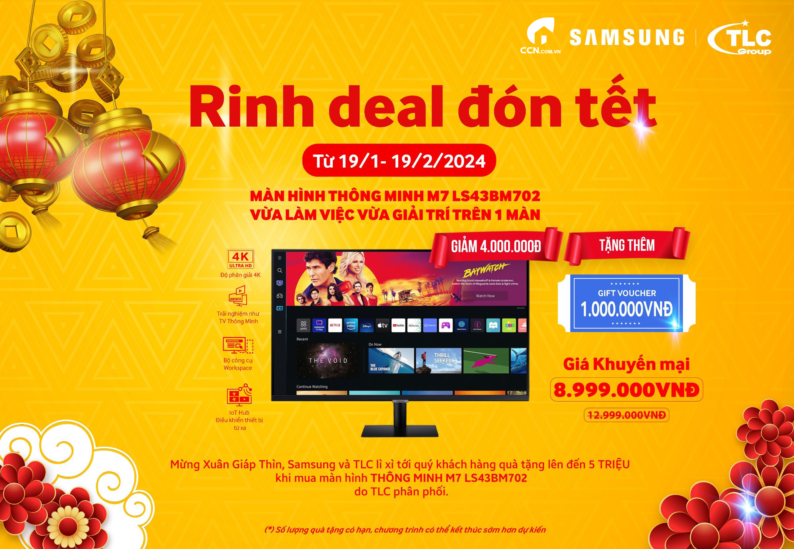 [SAMSUNG] RINH DEAL - ĐÓN TẾT cùng SAMSUNG