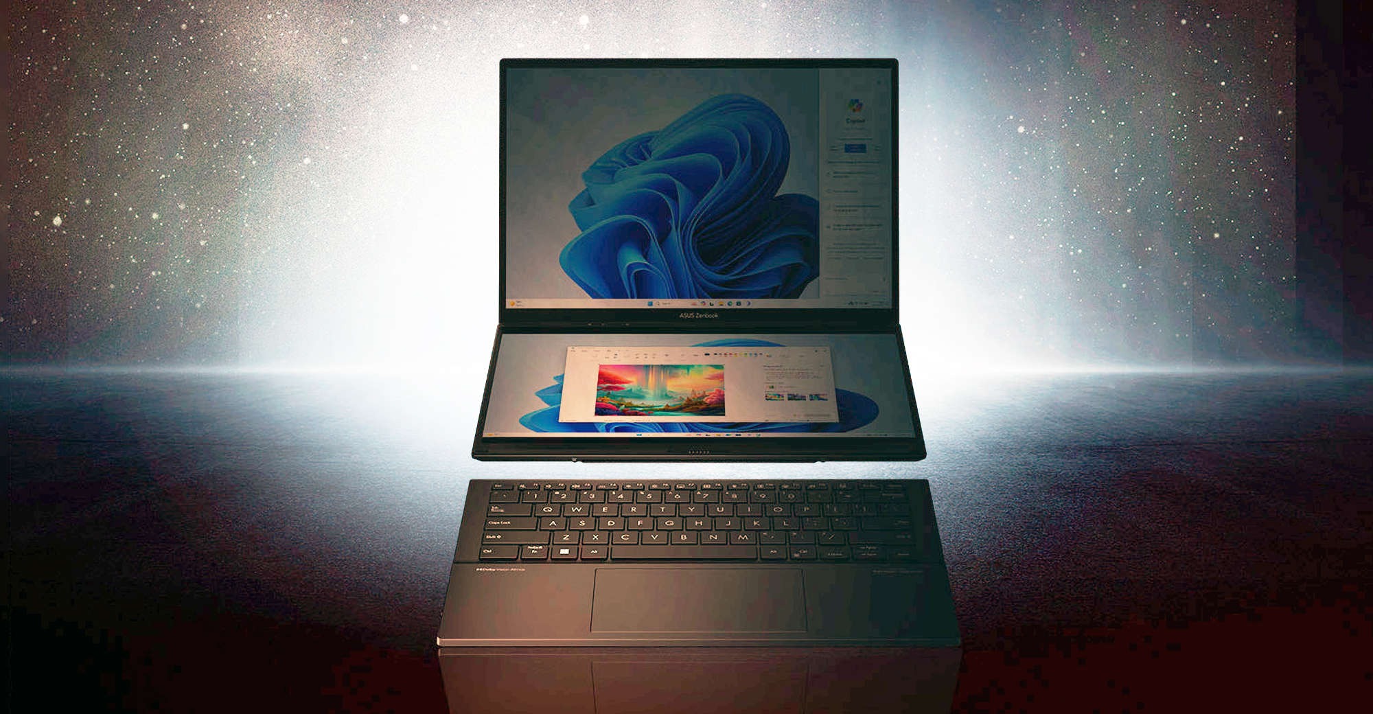 ASUS chuẩn bị cho ra mắt dòng Zenbook có hai màn hình OLED ở sự kiện CES 2024