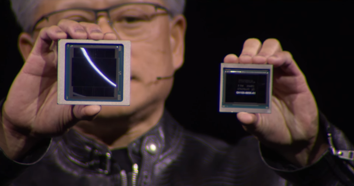 CEO NVIDIA công bố ra mắt con chip mạnh nhất thế giới với 208 tỉ bóng bán dẫn