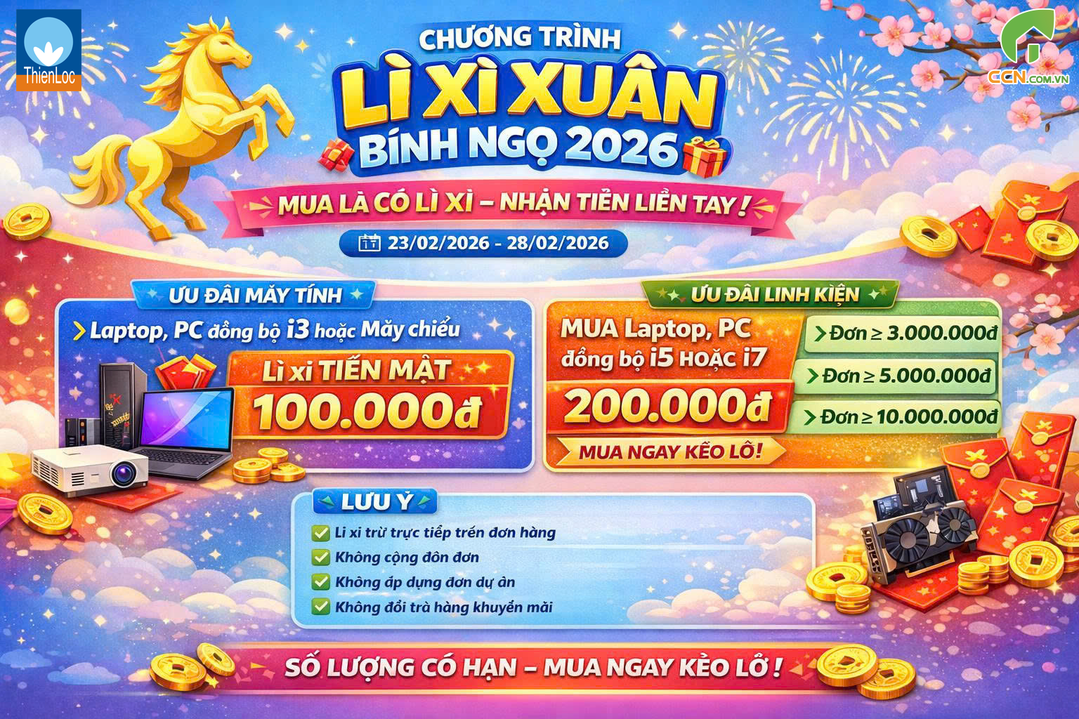 🎉🌸 LÌ XÌ XUÂN BÍNH NGỌ 2026 - MUA LÀ CÓ LÌ XÌ - NHẬN TIỀN LIỀN TAY 🌸🎉