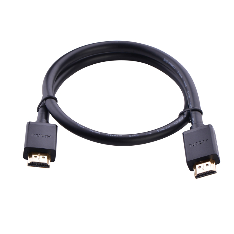 Cáp HDMI dài 1M cao cấp hỗ trợ Ethernet + 4k 2k HDMI chính hãng Ugreen 10106 1