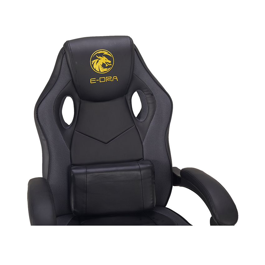 Ghế Gaming E-Dra Jupiter M EGC204 V2 Black (chân thép, lưng cao) 5