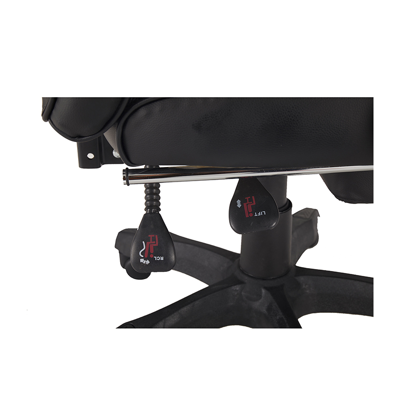 Ghế Gaming E-Dra Jupiter M EGC204 V2 Black (chân thép, lưng cao) 8