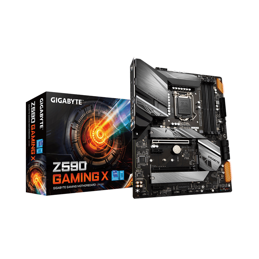 Mainboard Gigabyte Z590 GAMING X (Intel Z590, Socket 1200, ATX, 4 khe Ram DDR4) 1