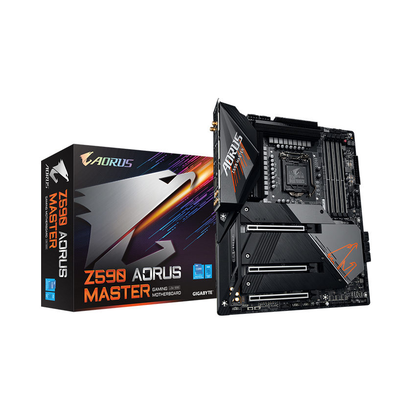 Mainboard Gigabyte Z590 AORUS MASTER (Intel Z590, Socket 1200, ATX, 4 khe Ram DDR4) 1