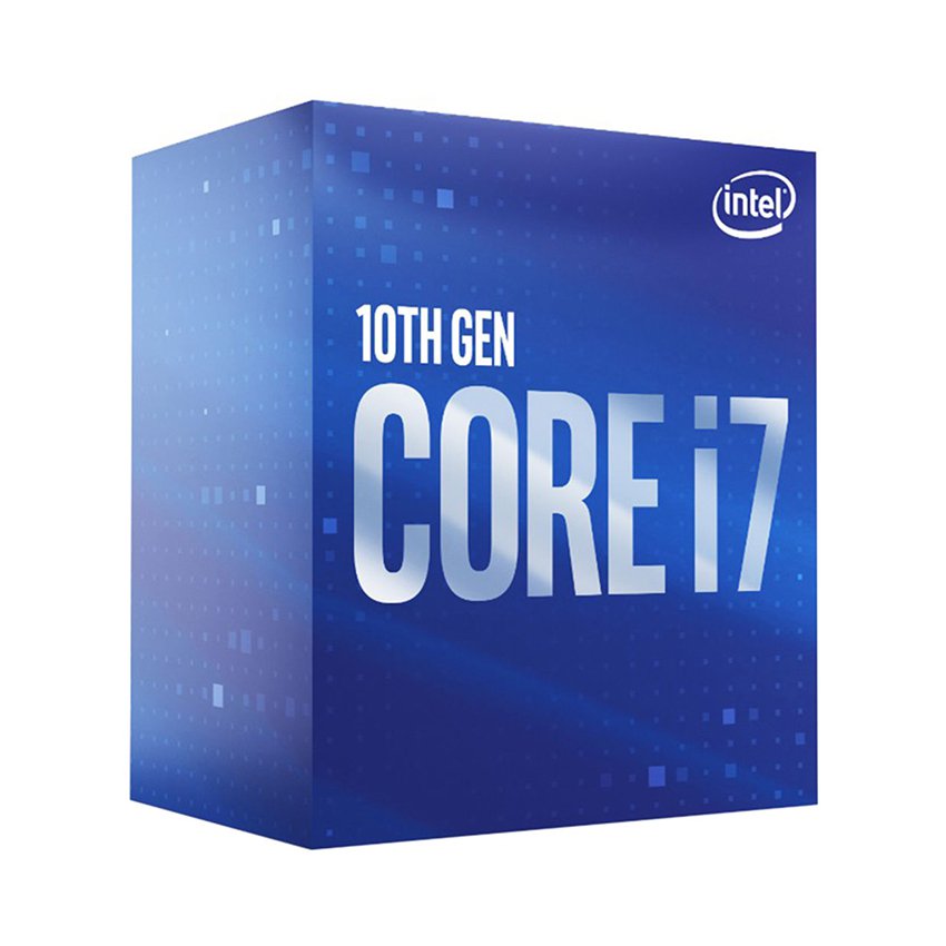 CPU Intel Core i7-10700F (2.9GHz turbo up to 4.8GHz, 8 nhân 16 luồng, 16MB Cache, 65W) - Socket Intel LGA 1200 1