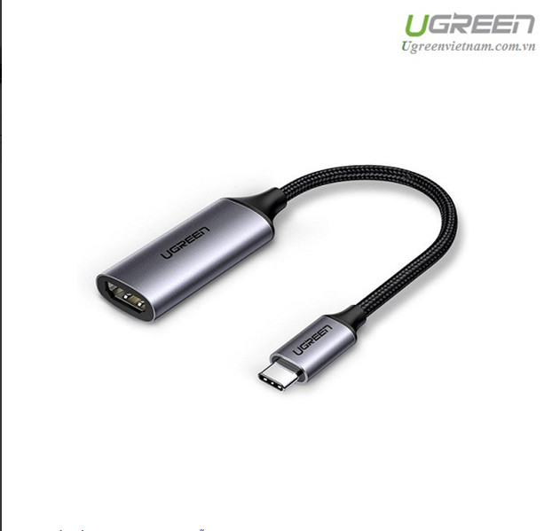 Cáp chuyển đổi USB type-C to HDMI hỗ trợ 4K@60Hz chính hãng Ugreen 70444 bọc nhôm cao cấp 3