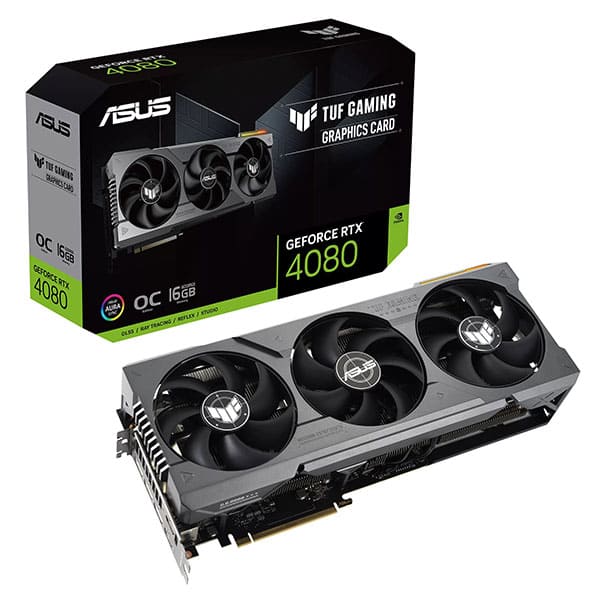 Card Màn Hình Asus TUF RTX 4080 OC 16GB GAMING GDDR6X (TUF-RTX4080-O16G-GAMING)