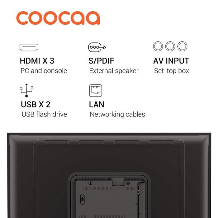 Smart TV 65 inch Coocaa 65S6G Pro Max 3
