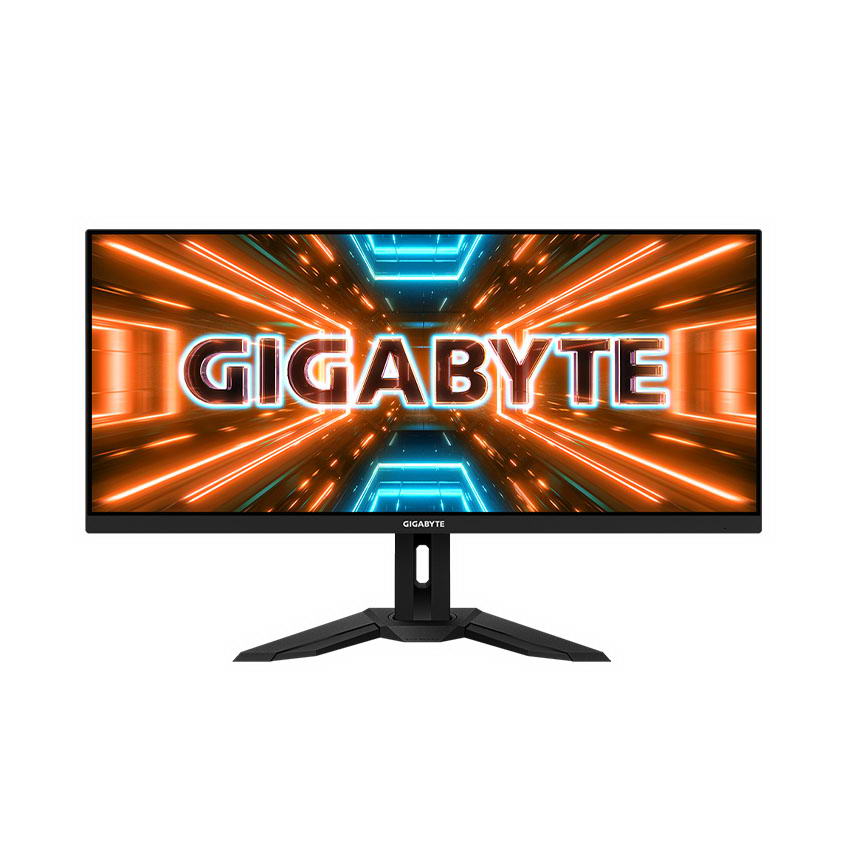 Màn hình Gigabyte M34WQ-EK (34inch/WQHD/IPS/144Hz/1ms/400nits/HDMI+DP+USBC/Freesync/Loa) 1