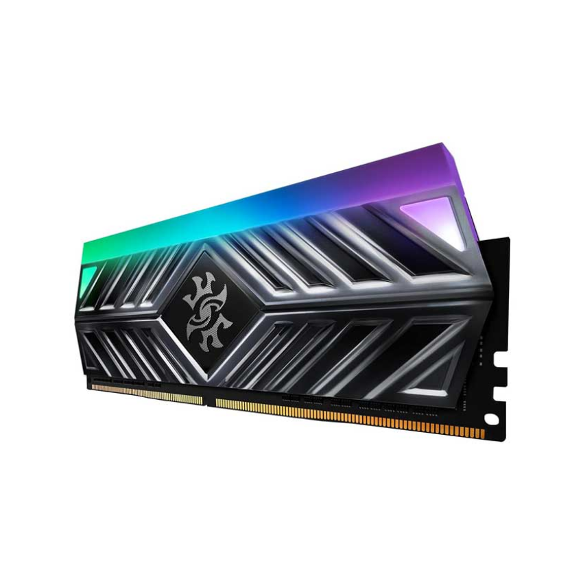 Ram Desktop Adata XPG Spectrix D41 RGB Grey (AX4U32008G16A-ST41) 8GB (1x8GB) DDR4 3200Mhz 2