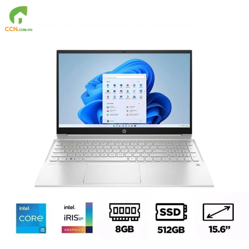 Laptop HP Pavilion 15-eg2057TU 6K787PA (Core™ i5-1240P | 8GB | 512 GB | 15.6 inch FHD IPS | Win 11 | Bạc) 1