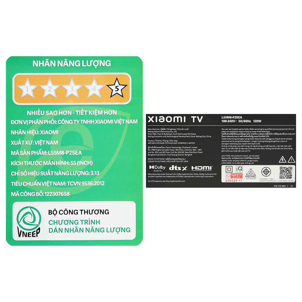Google Tivi Xiaomi A 4K 55 inch L55M8-P2SEA 11