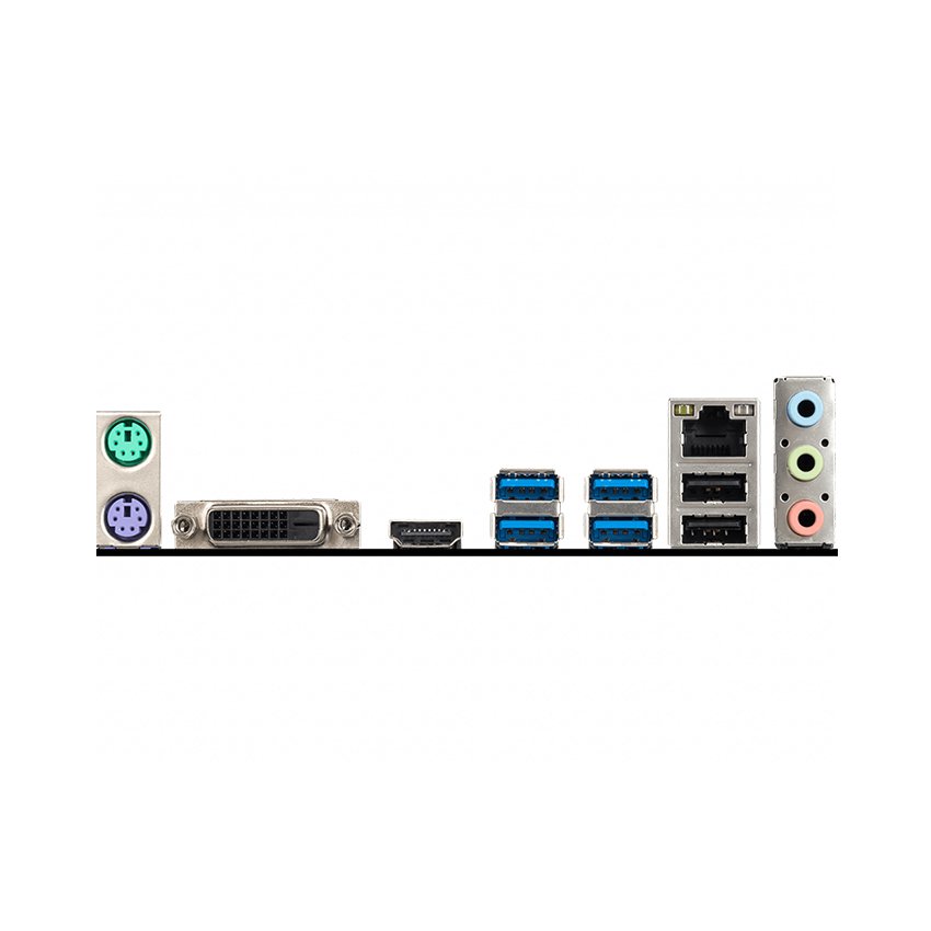 Mainboard MSI A320M-A PRO (AMD A320' Socket AM4' m-ATX' 2 khe RAM DDR4) 5