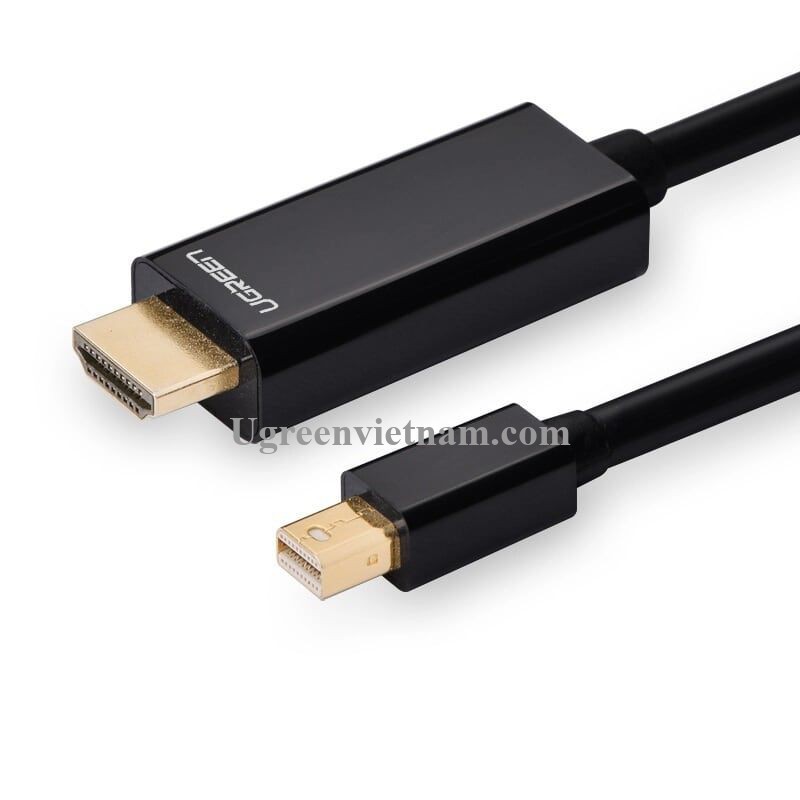 Cáp chuyển đổi Ugreen 20848 1.5M Mini DP sang HDMI hỗ trợ phân phải 4K x 2K MD101 20020848 2