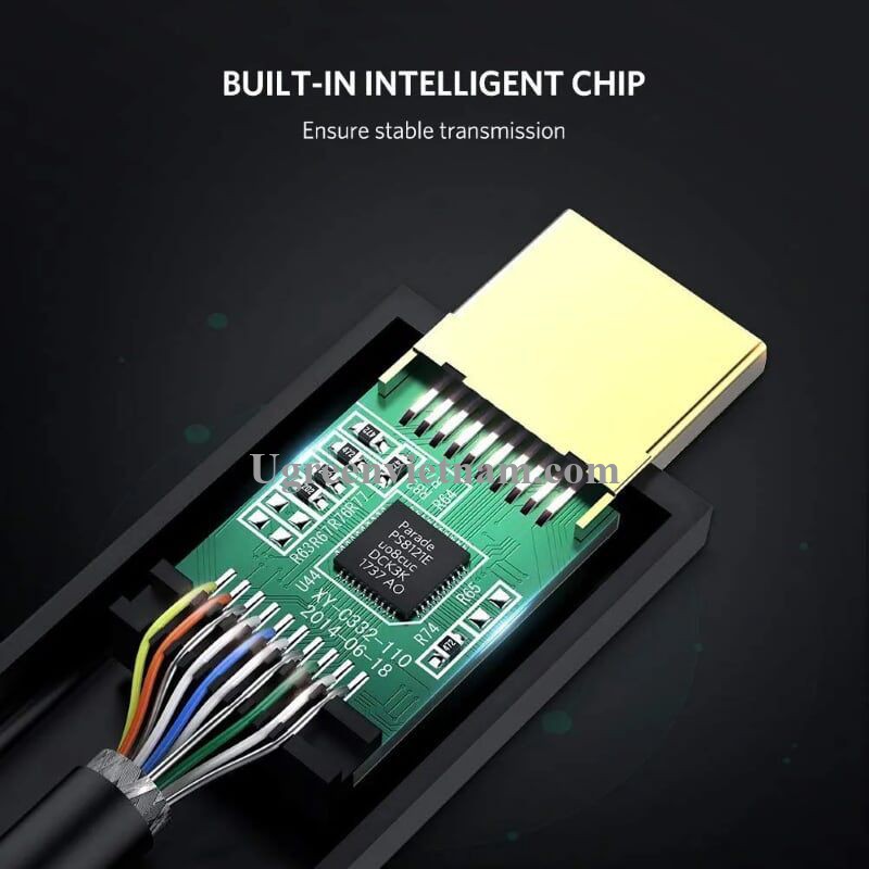 Cáp chuyển đổi Ugreen 20848 1.5M Mini DP sang HDMI hỗ trợ phân phải 4K x 2K MD101 20020848 9