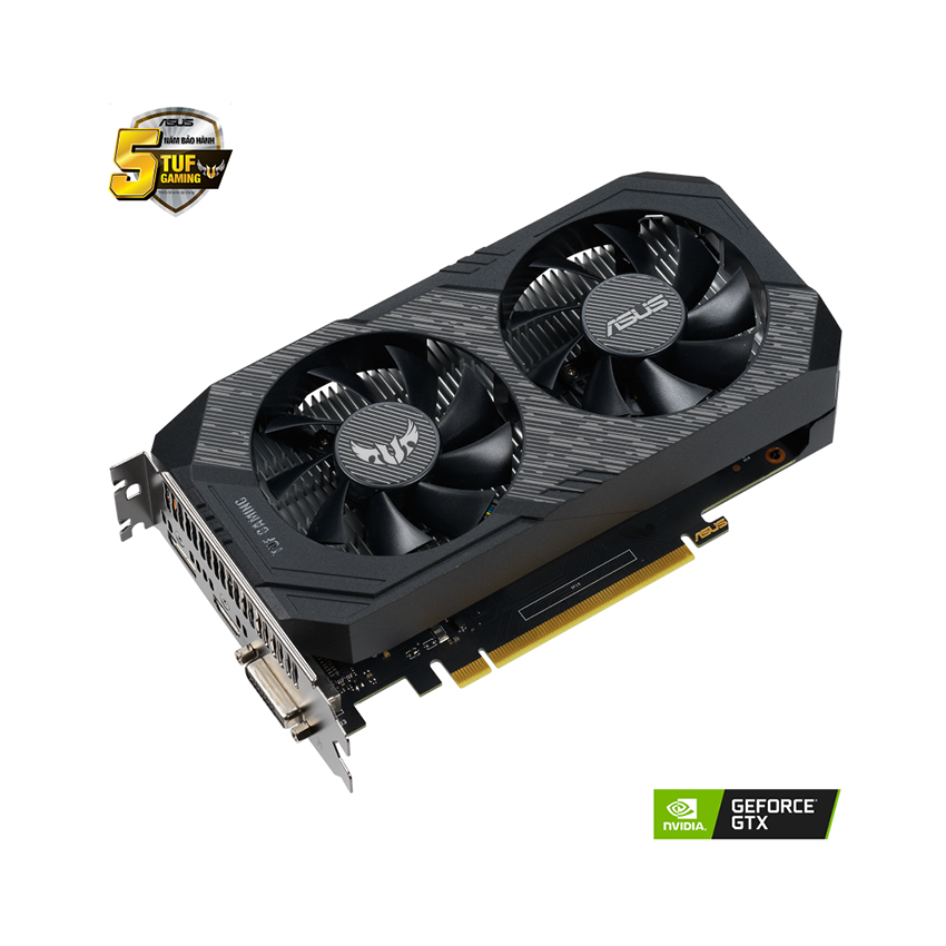 VGA Card màn hình Asus TUF GTX 1650-O4GD6-P-GAMING (4GB GDDR6' 128-BIT' DVI+HDMI+DP' 1X6-PIN) 2