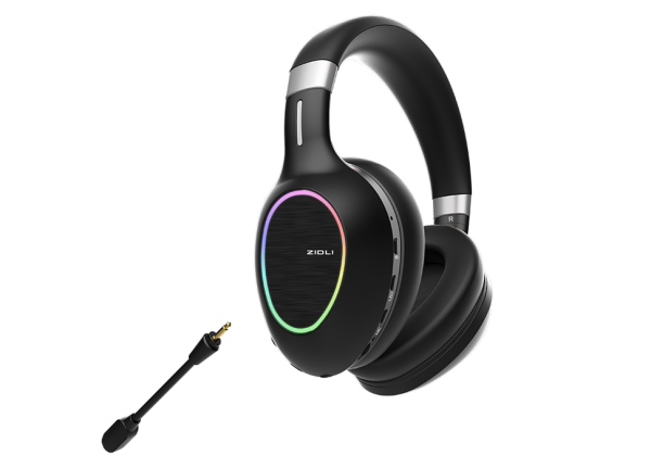 Tai nghe không dây Gaming Dual Mode Zidli AH1 2.4G (7.1' USB' Led) 1