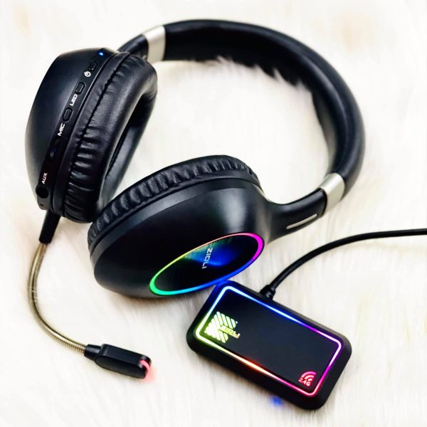 Tai nghe không dây Gaming Dual Mode Zidli AH1 2.4G (7.1' USB' Led) 11