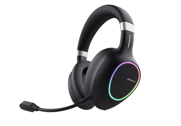 Tai nghe không dây Gaming Dual Mode Zidli AH1 2.4G (7.1' USB' Led) 2