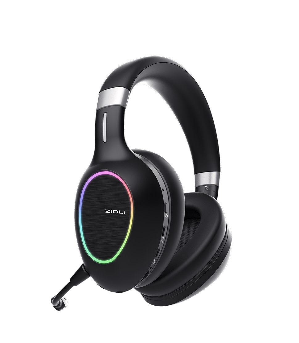 Tai nghe không dây Gaming Dual Mode Zidli AH1 2.4G (7.1' USB' Led) 3