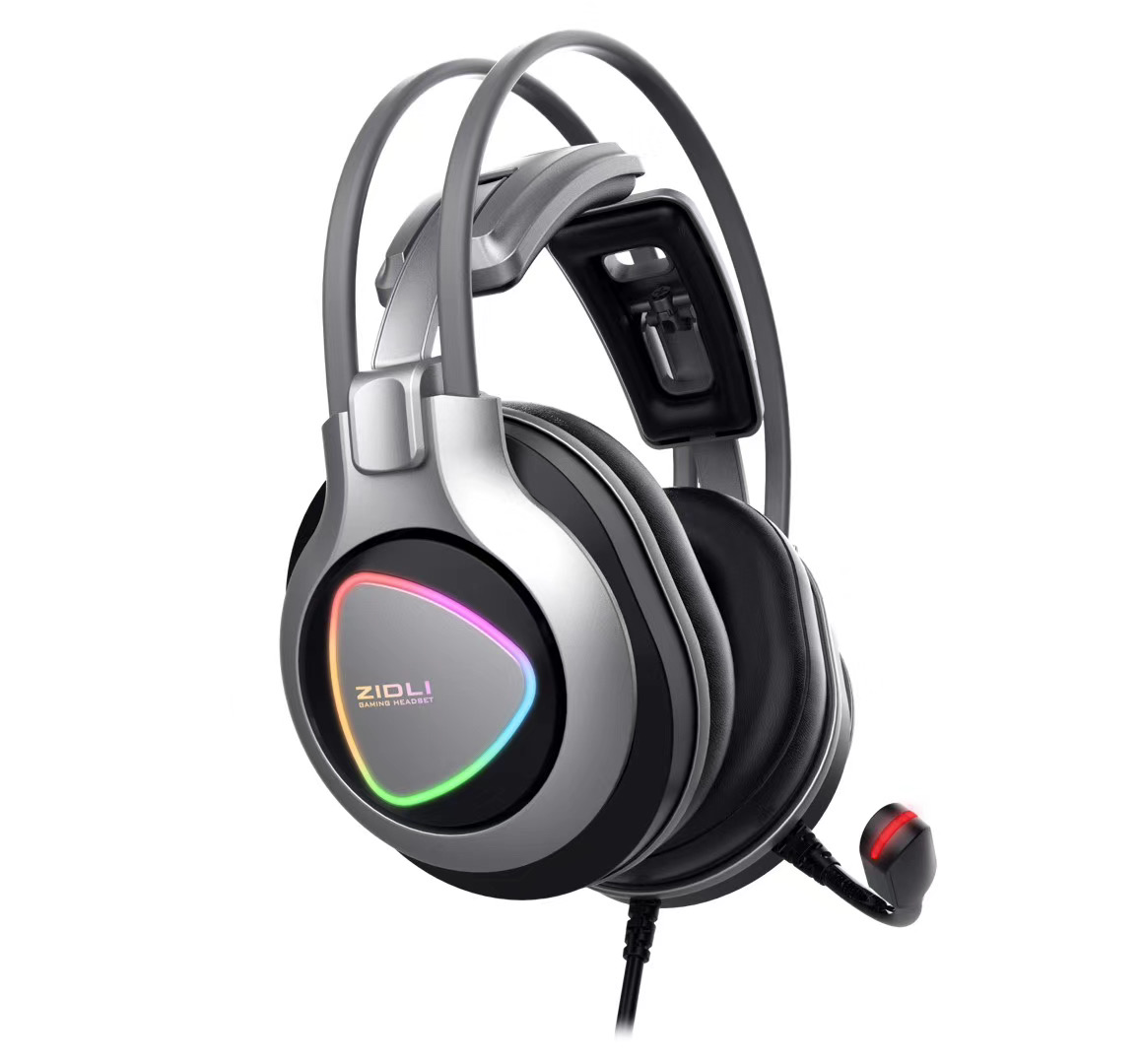 Tai nghe Gaming Zidli ZH-A10 (FLY WING ) - (7.1'USB' RGB) Full box 2