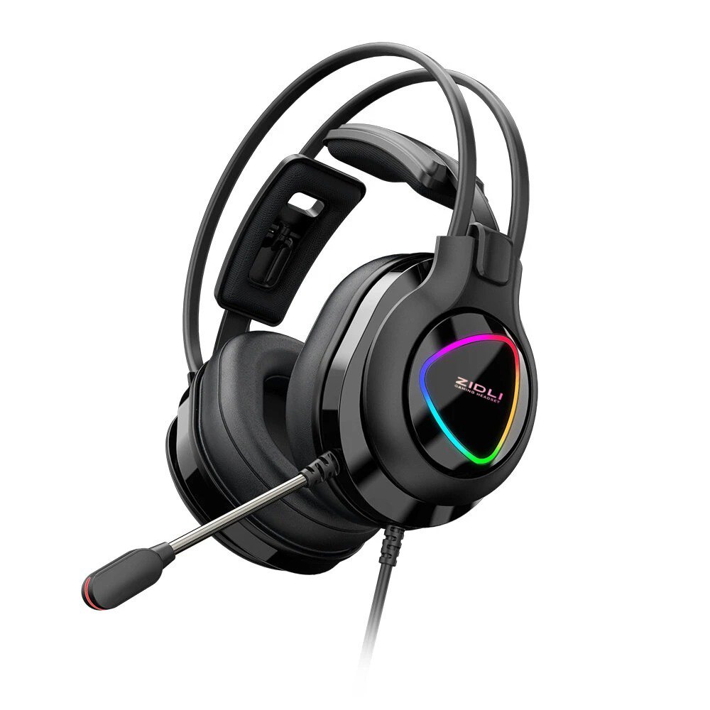 Tai nghe Gaming Zidli ZH-A10 (FLY WING ) - (7.1'USB' RGB) Full box 4