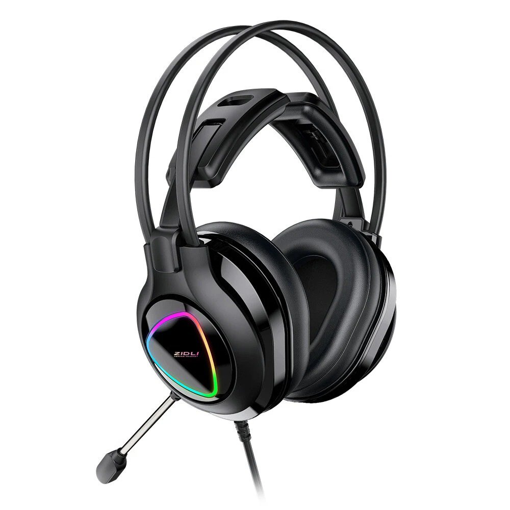 Tai nghe Gaming Zidli ZH-A10 (FLY WING ) - (7.1'USB' RGB) Full box 5